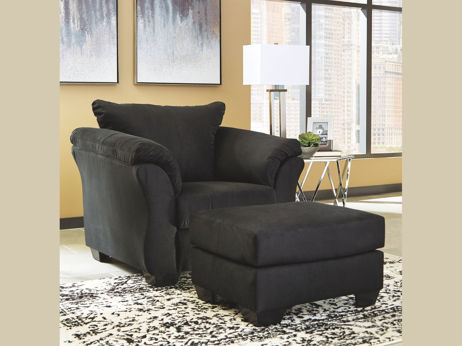 Darcy - Chair With Ottoman