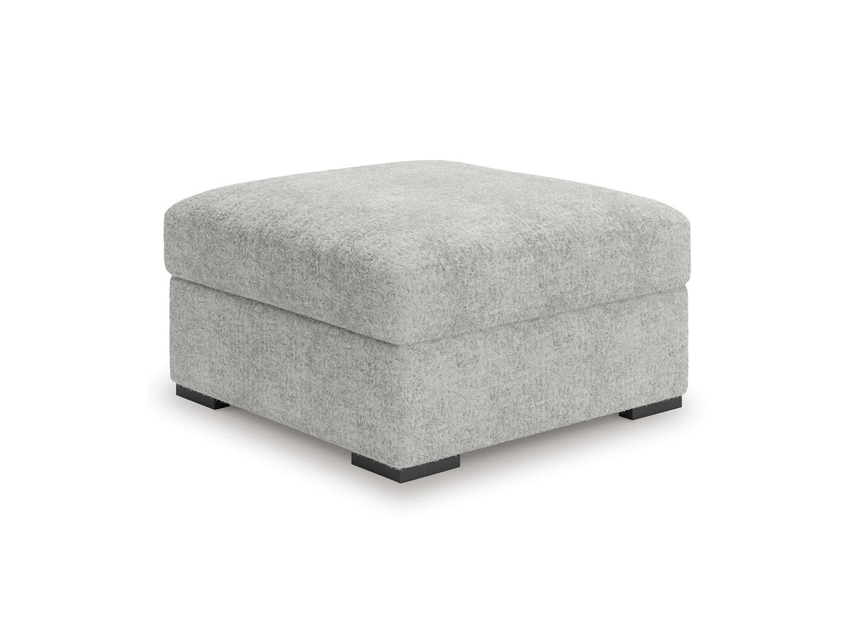 Cuddle Plush - Oversized Accent Ottoman - Arctic