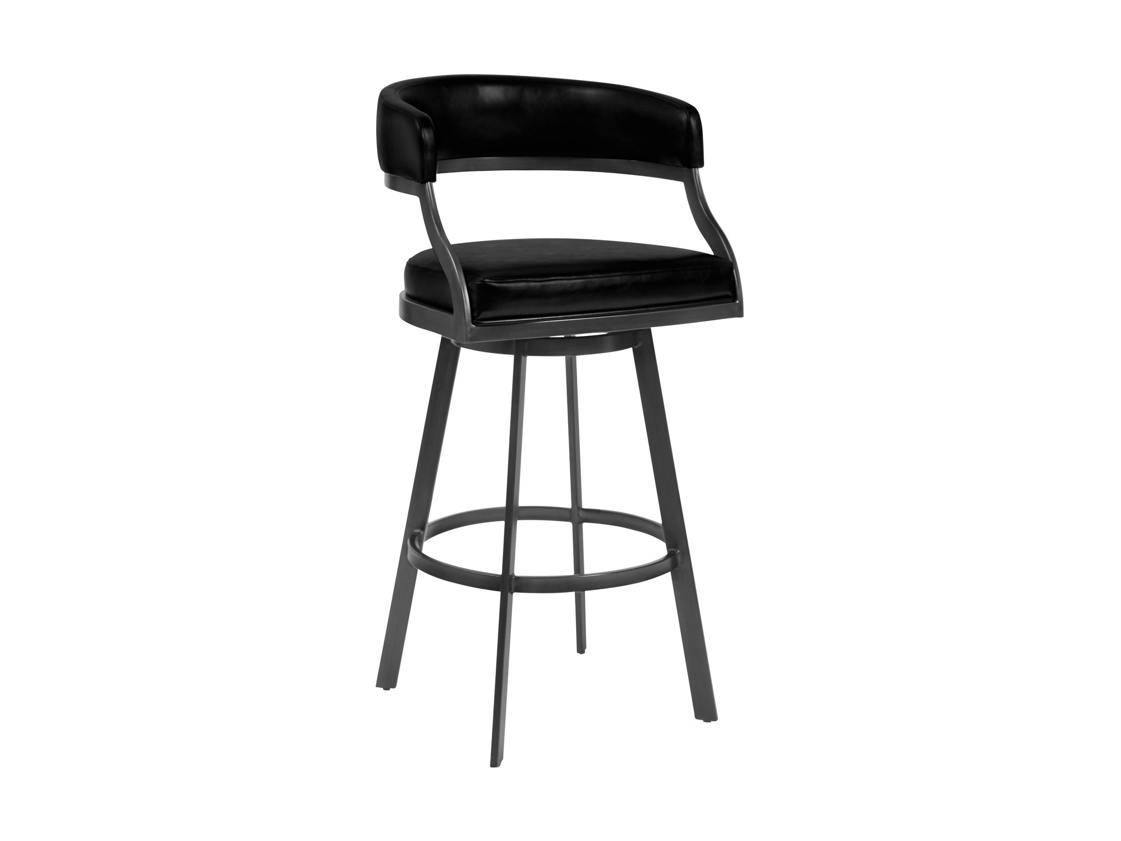 Saturn - Swivel Bar Stool - Mineral Legs