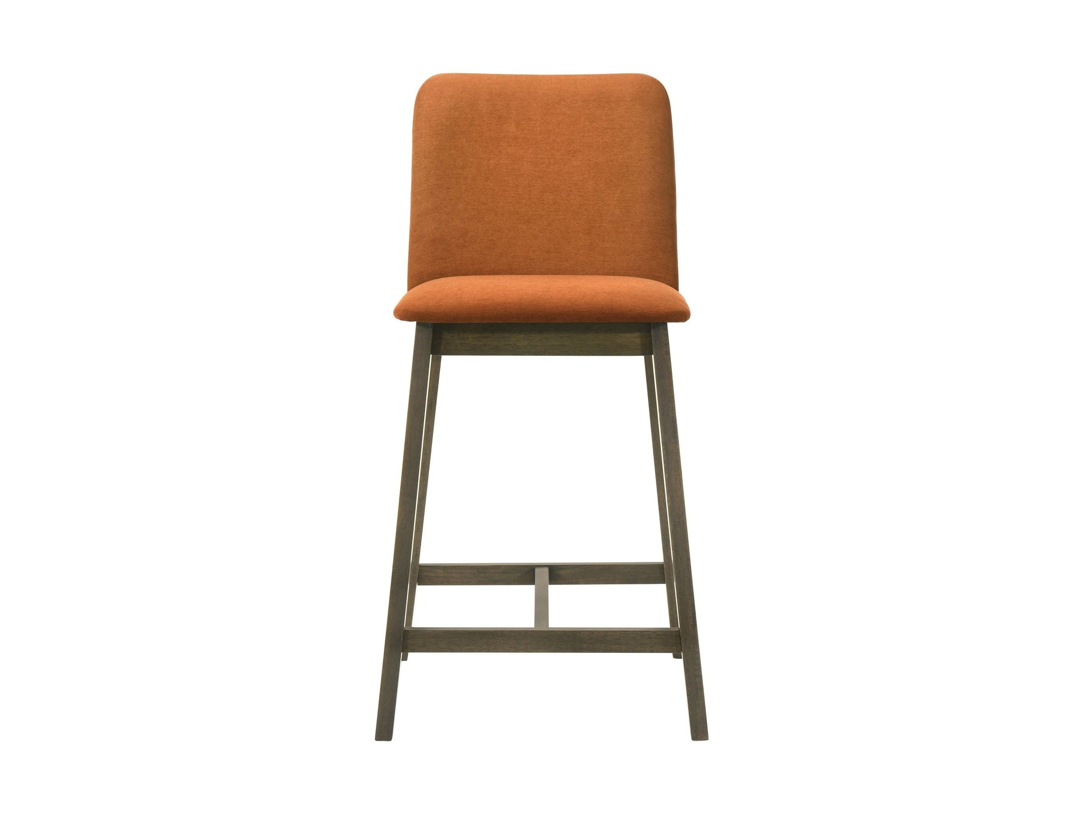 Allin Upholstered Wood Counter Height Barstool