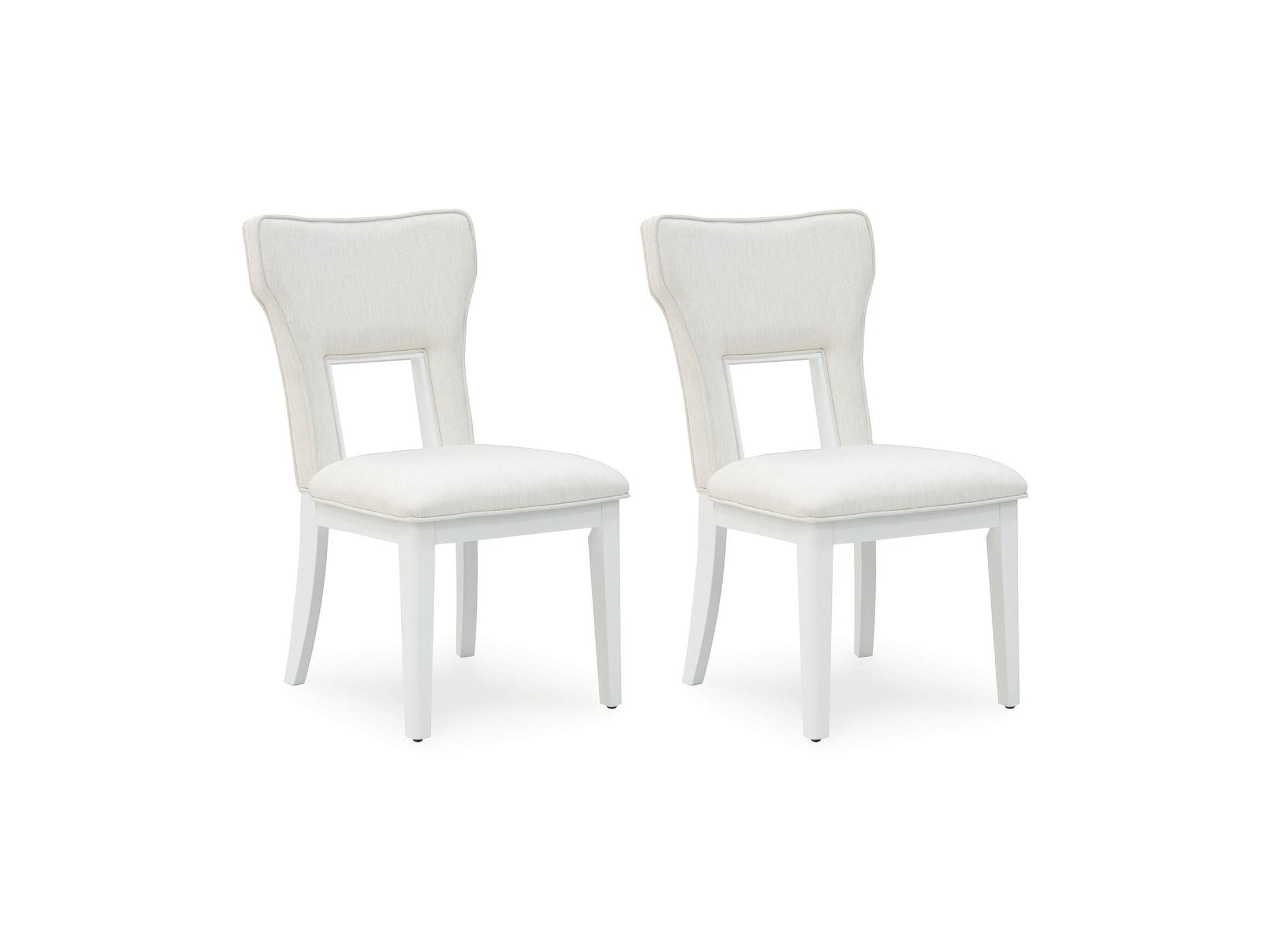 Chalanna - Dining Upholstered Side Chair (Set of 2) - White