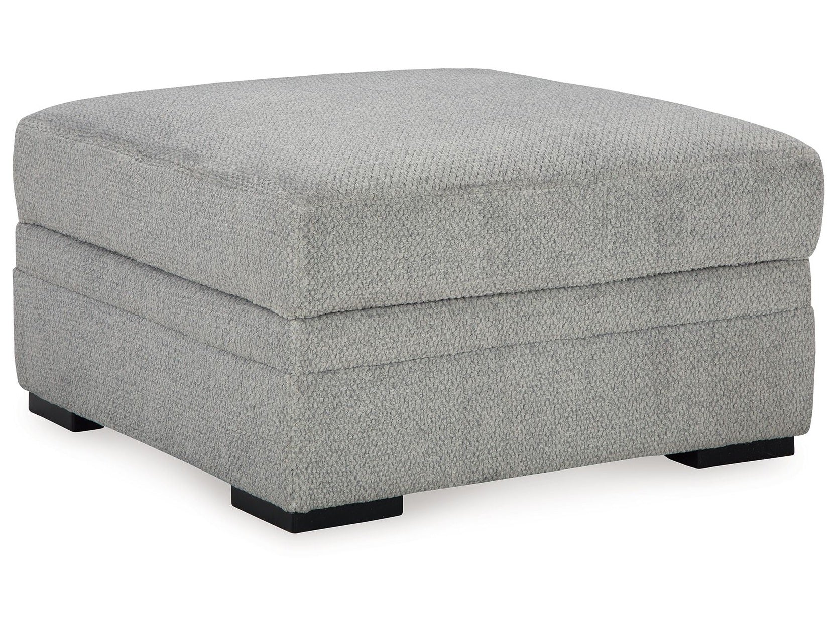 Casselbury - Ottoman With Storage - Cement