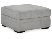Casselbury - Ottoman With Storage - Cement