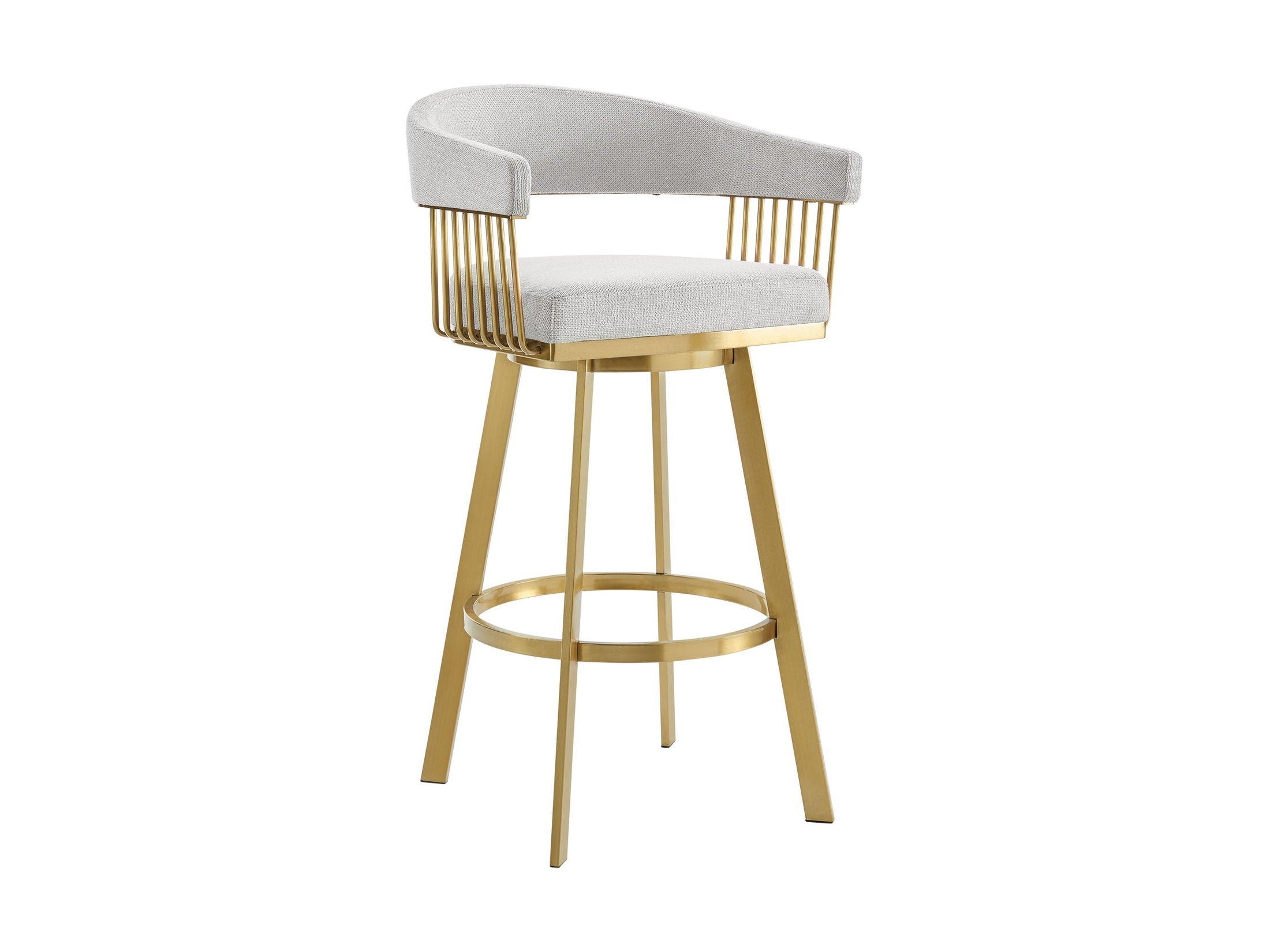 Chelsea - Swivel Fabric Stool