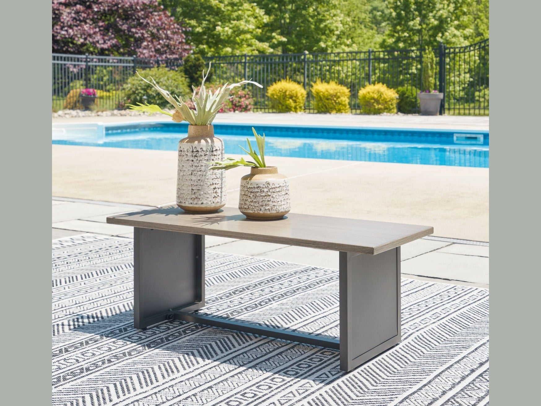 Bree Zee - Rectangular End Table - Brown