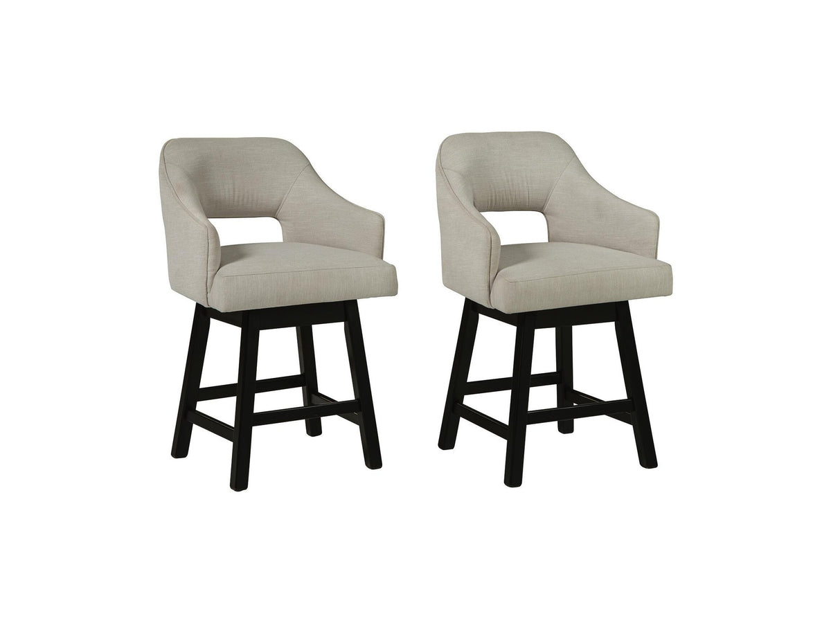Tallenger - Upholstered Swivel Barstool (Set of 2)