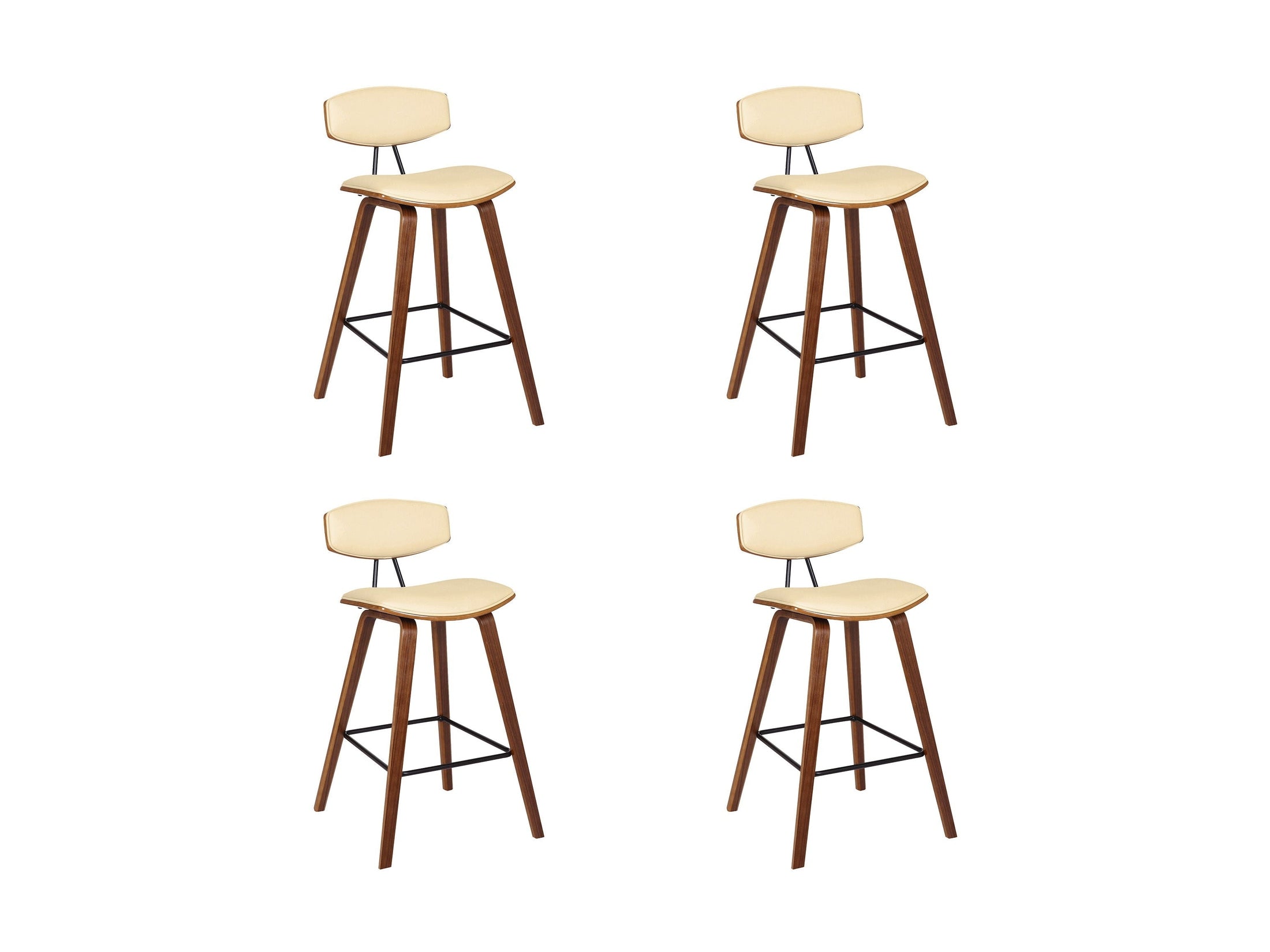 Fox - Mid-Century Bar Stool