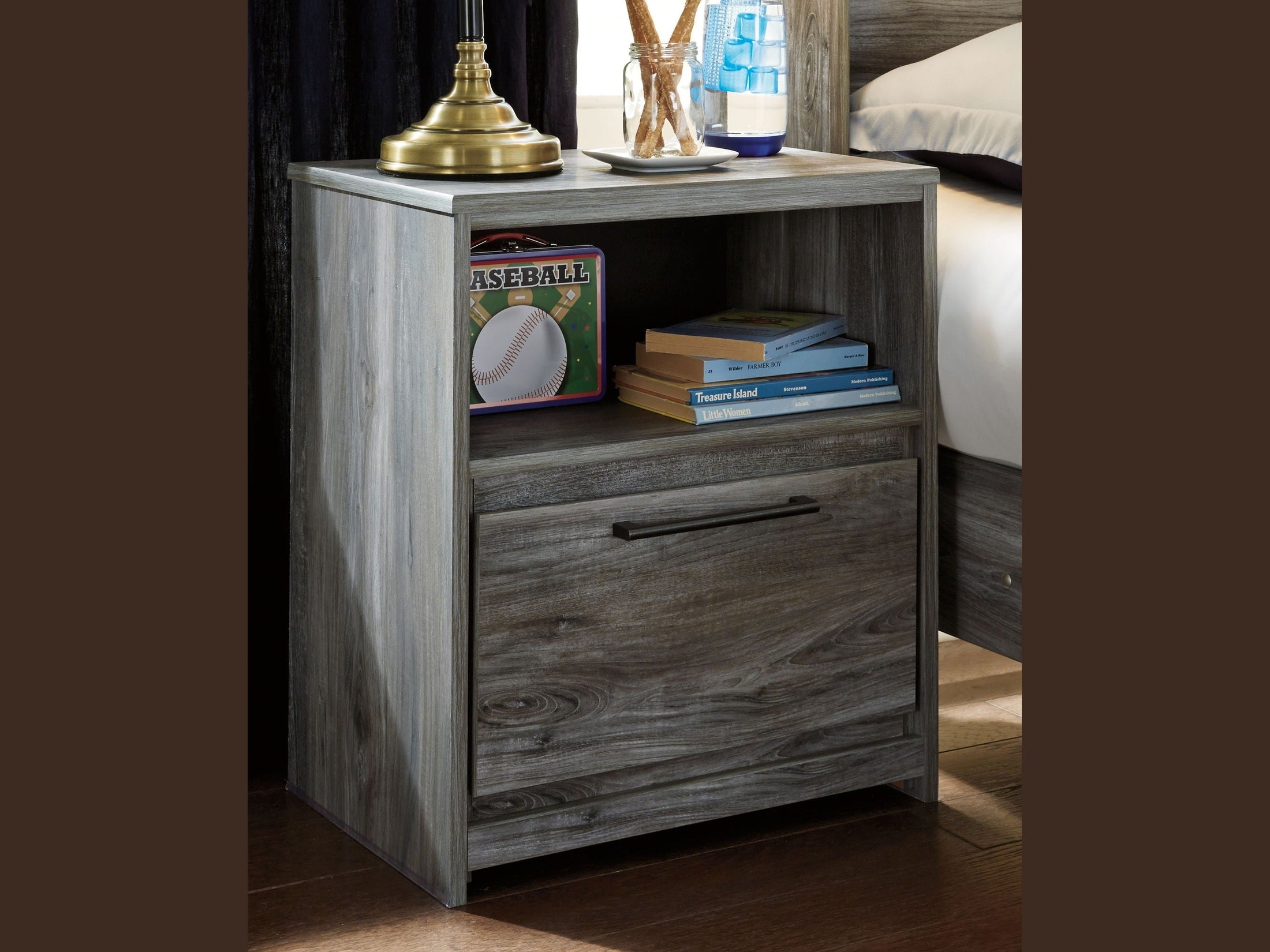 Baystorm - One Drawer Night Stand