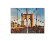 Shayward - Wall Art - Blue / Amber