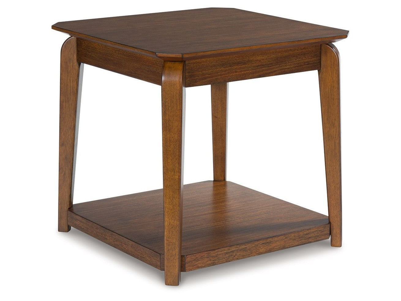 Trenmour - Square End Table - Medium Brown