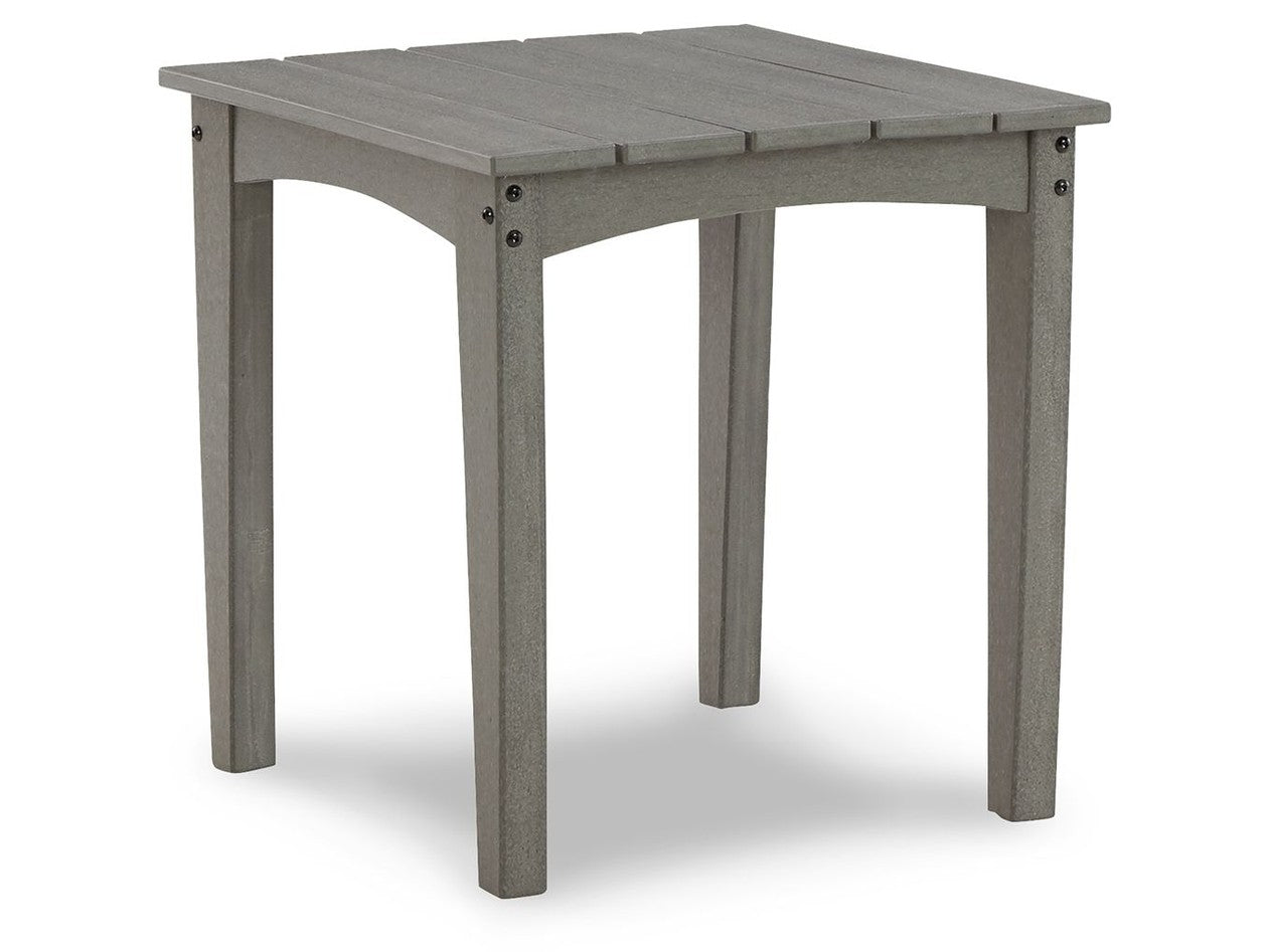 Visola - Square End Table - Gray