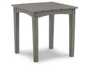 Visola - Square End Table - Gray