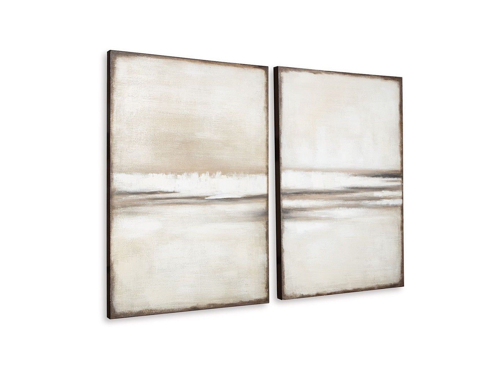 Brockdunn - Wall Art Set (Set of 2) - Tan / Brown