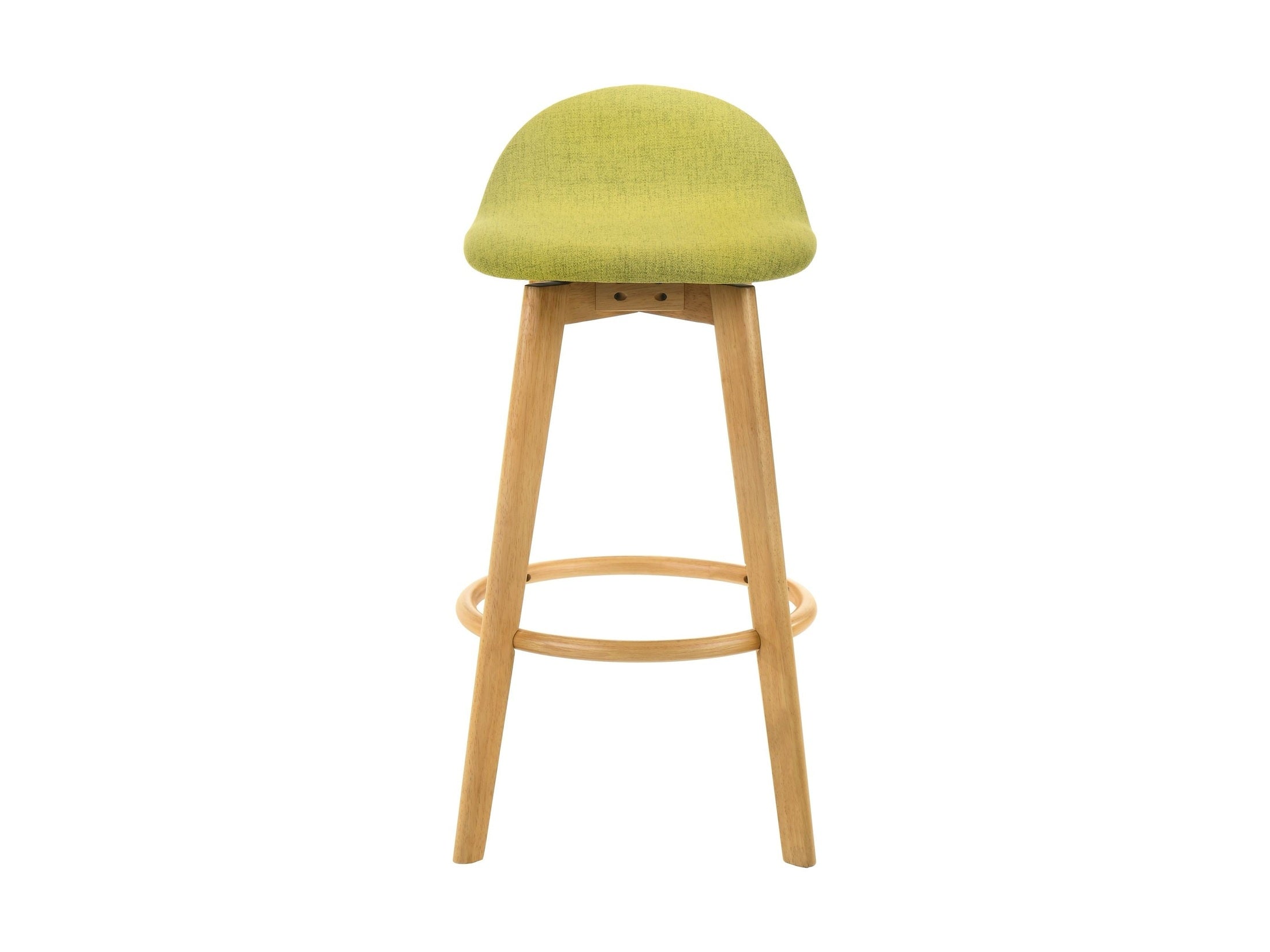 Vera - Upholstered Wood Counter Height Barstool