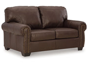 Colleton - Loveseat - Dark Brown
