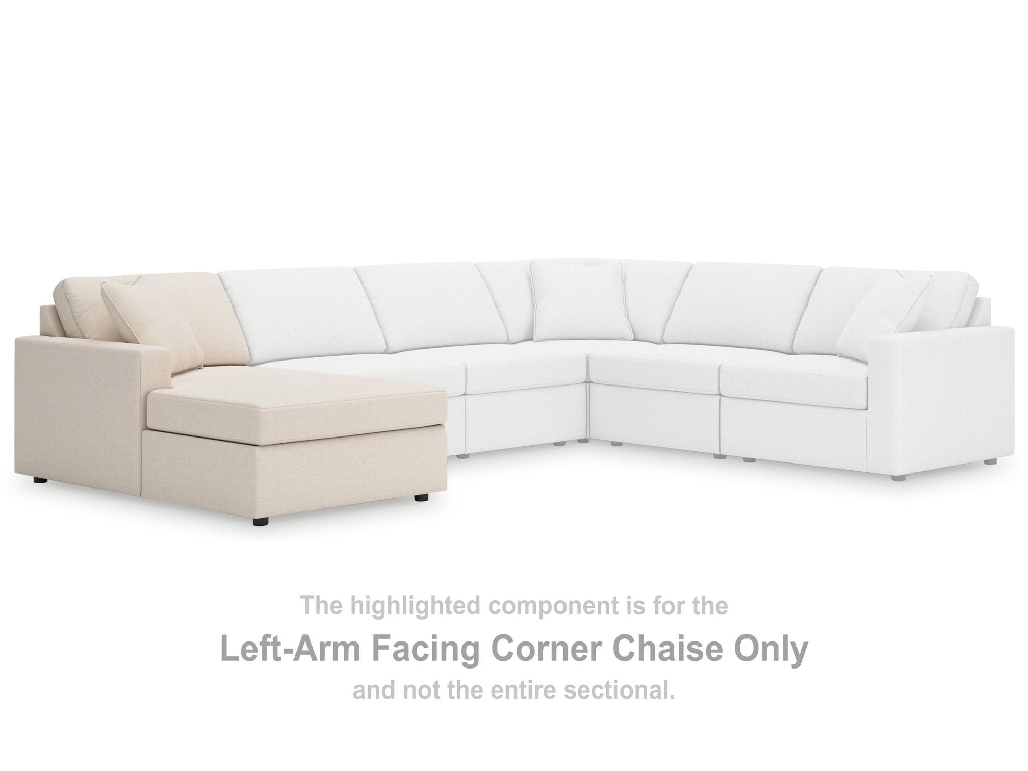 Modmax - Sectional - Oyster