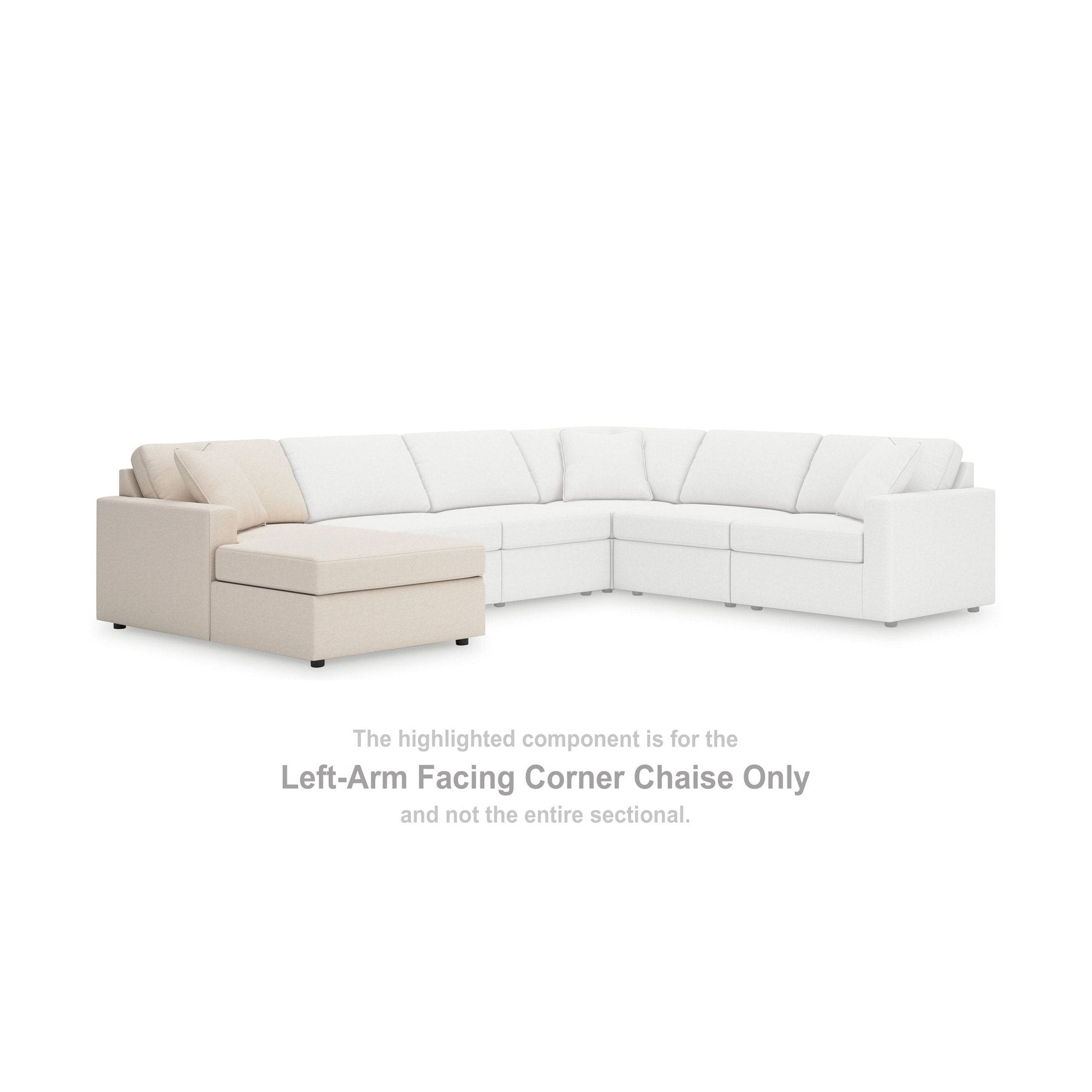 Modmax - Sectional - Oyster