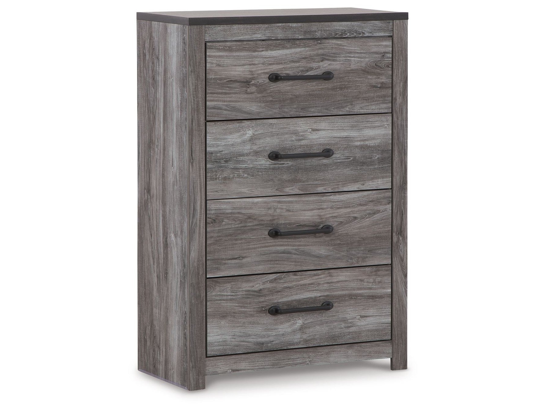 Bronyan - Four Drawer Chest - Dark Gray