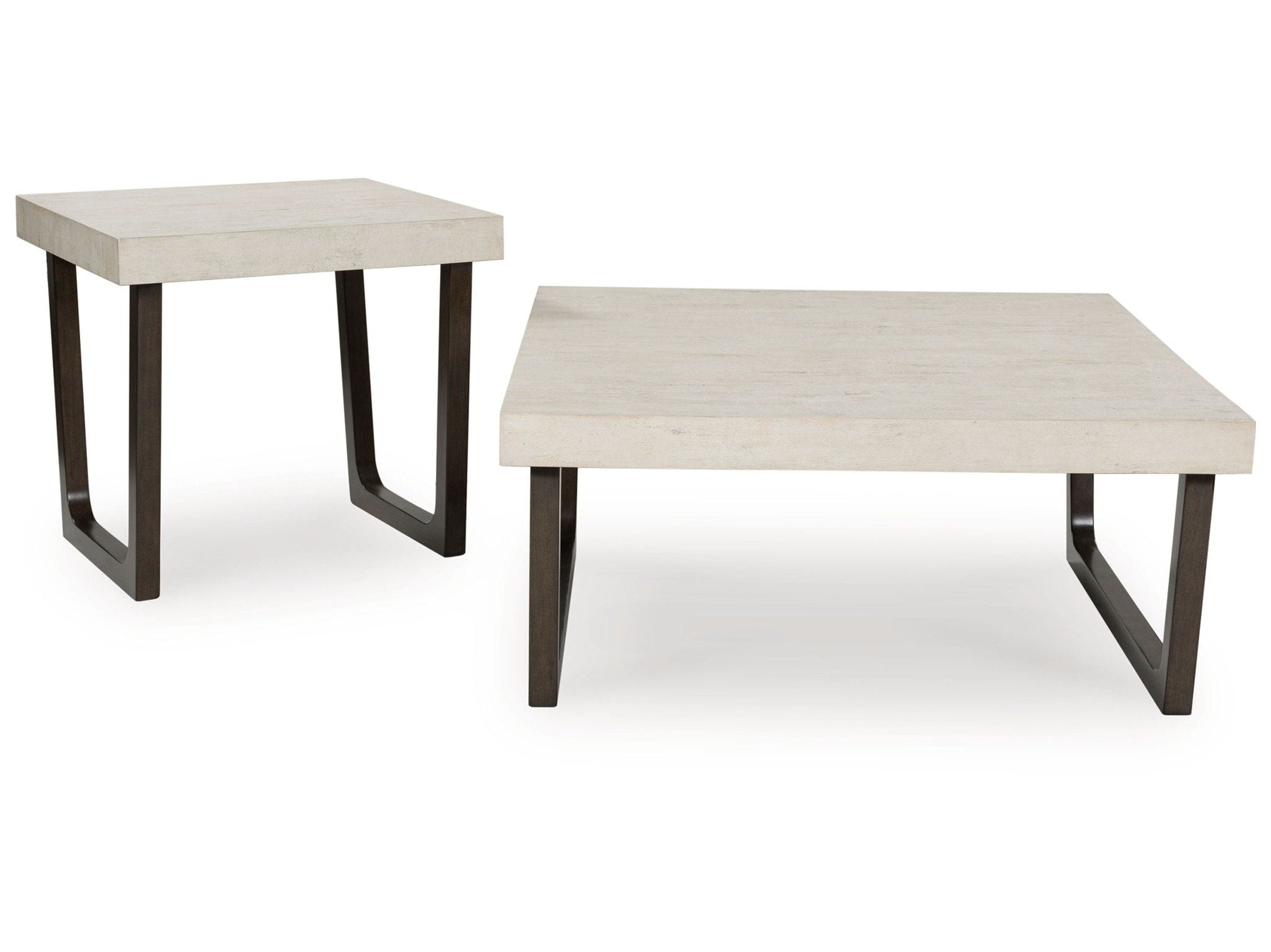 Westenfort - Occasional Table Set (Set of 2) - Espresso / Gray