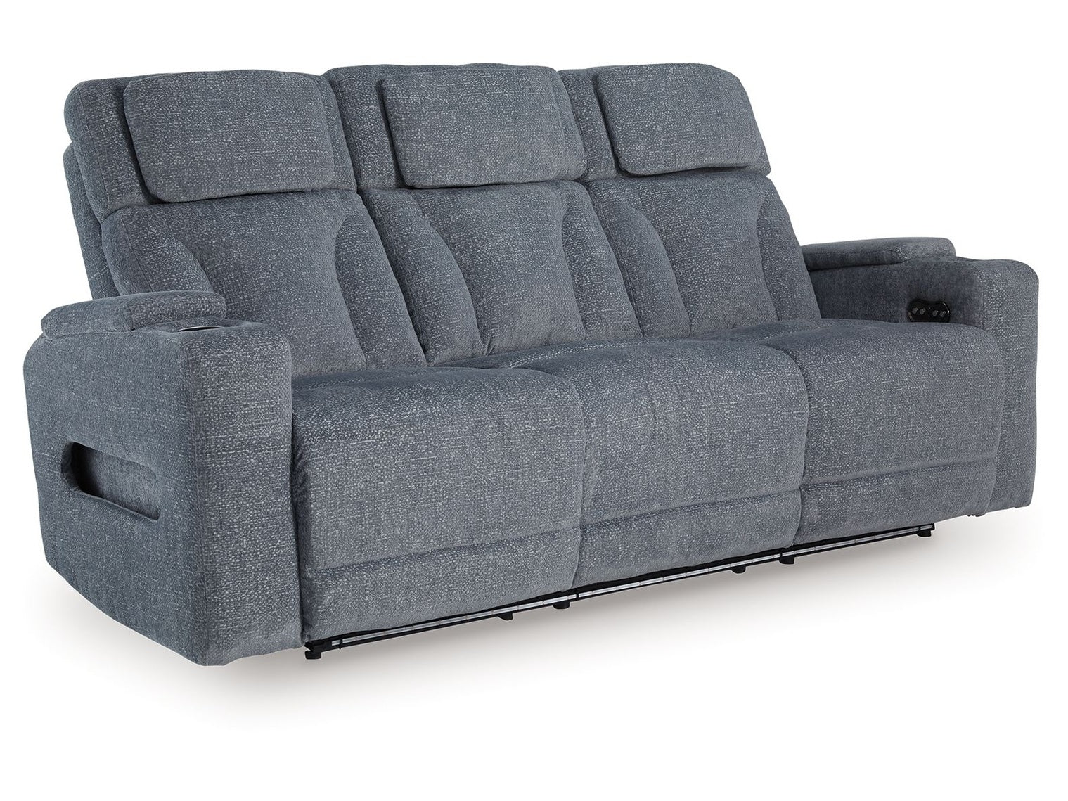 Forest Lake - Power Reclining Sofa - Steel