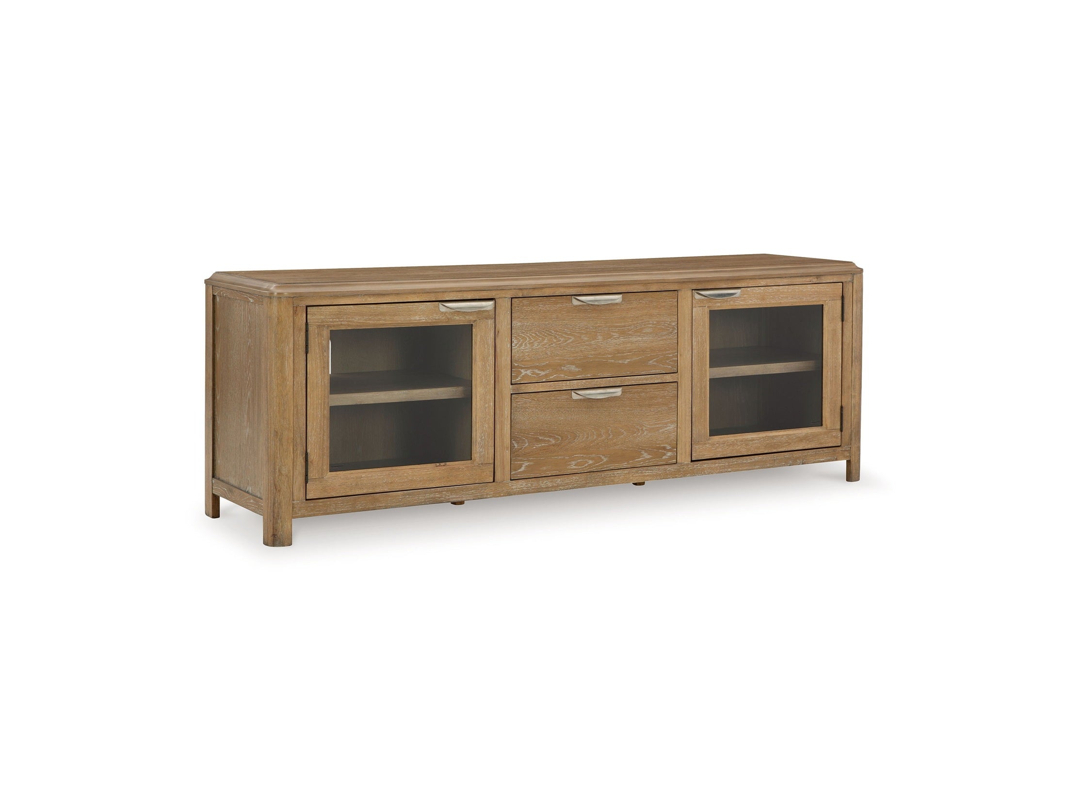 Rencott - Extra Large TV Stand - Light Brown
