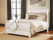Willowton - Sleigh Bed