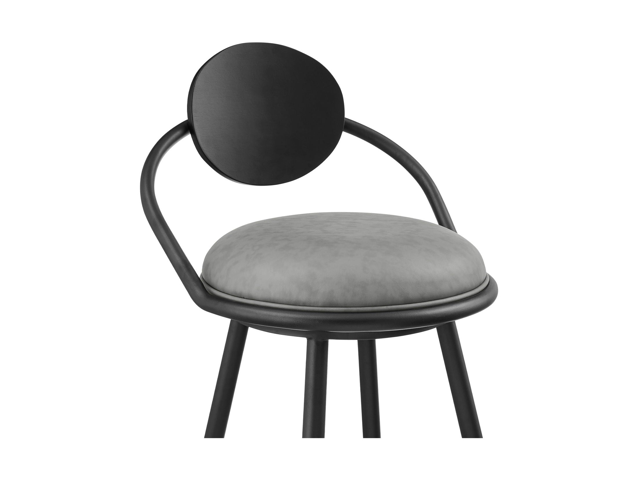 Carnation - Vintage Swivel Stool