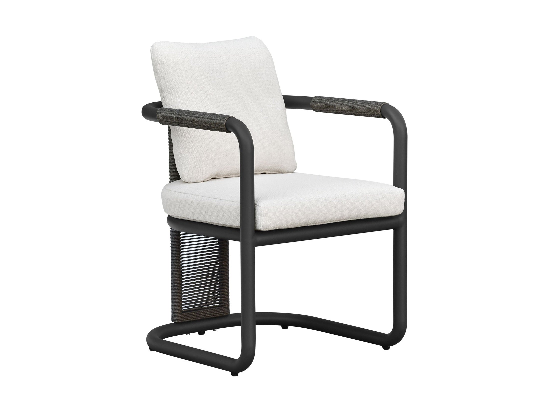 Dorado - Outdoor Dining Chair (Set of 2) - Off-White / Gray