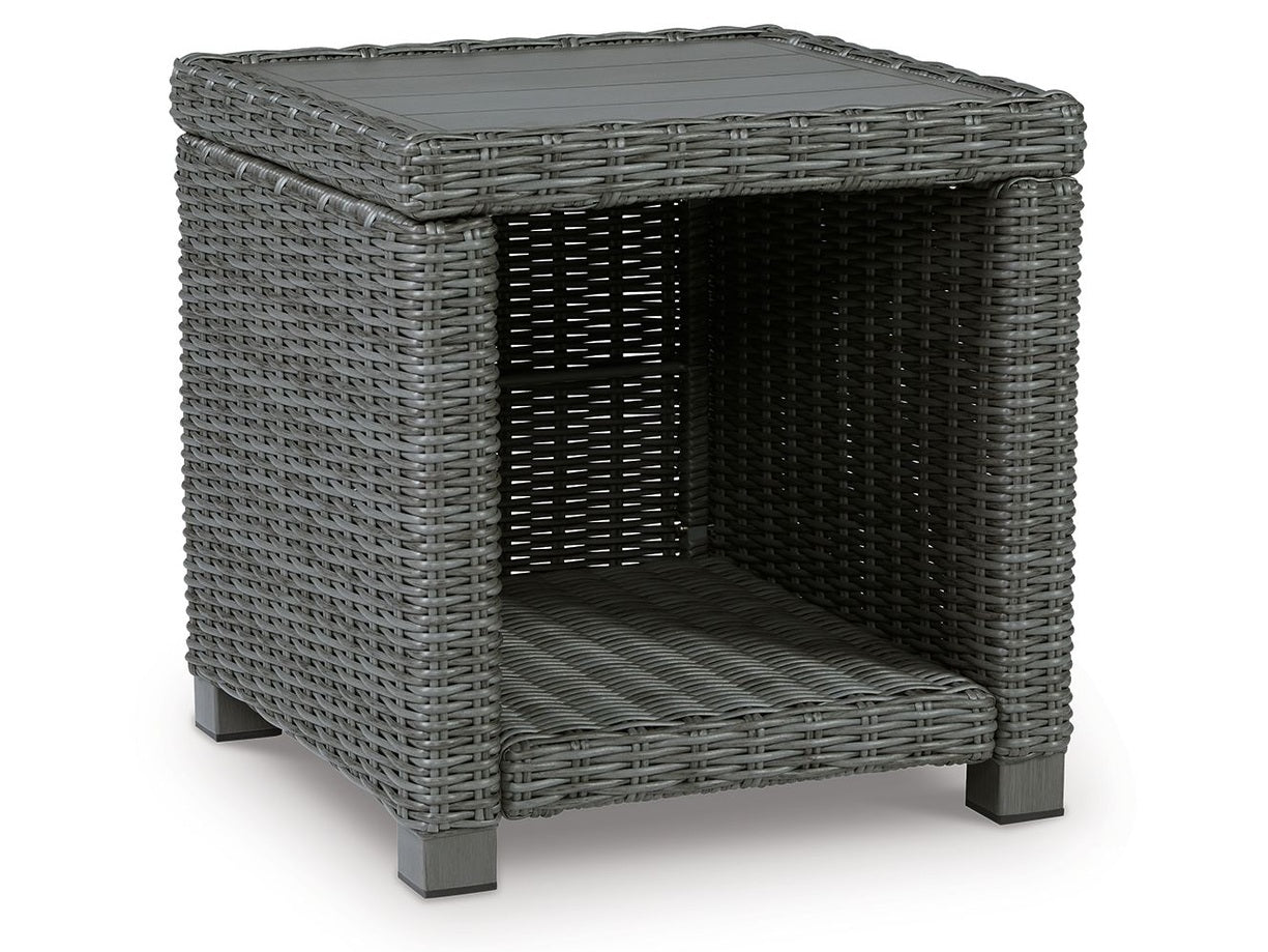 Elite Park - Square End Table - Gray