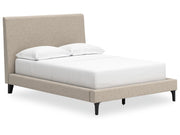 Cielden - Upholstered Bed With Roll Slats
