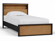 Kozmour - Bookcase Complete Bed Frame