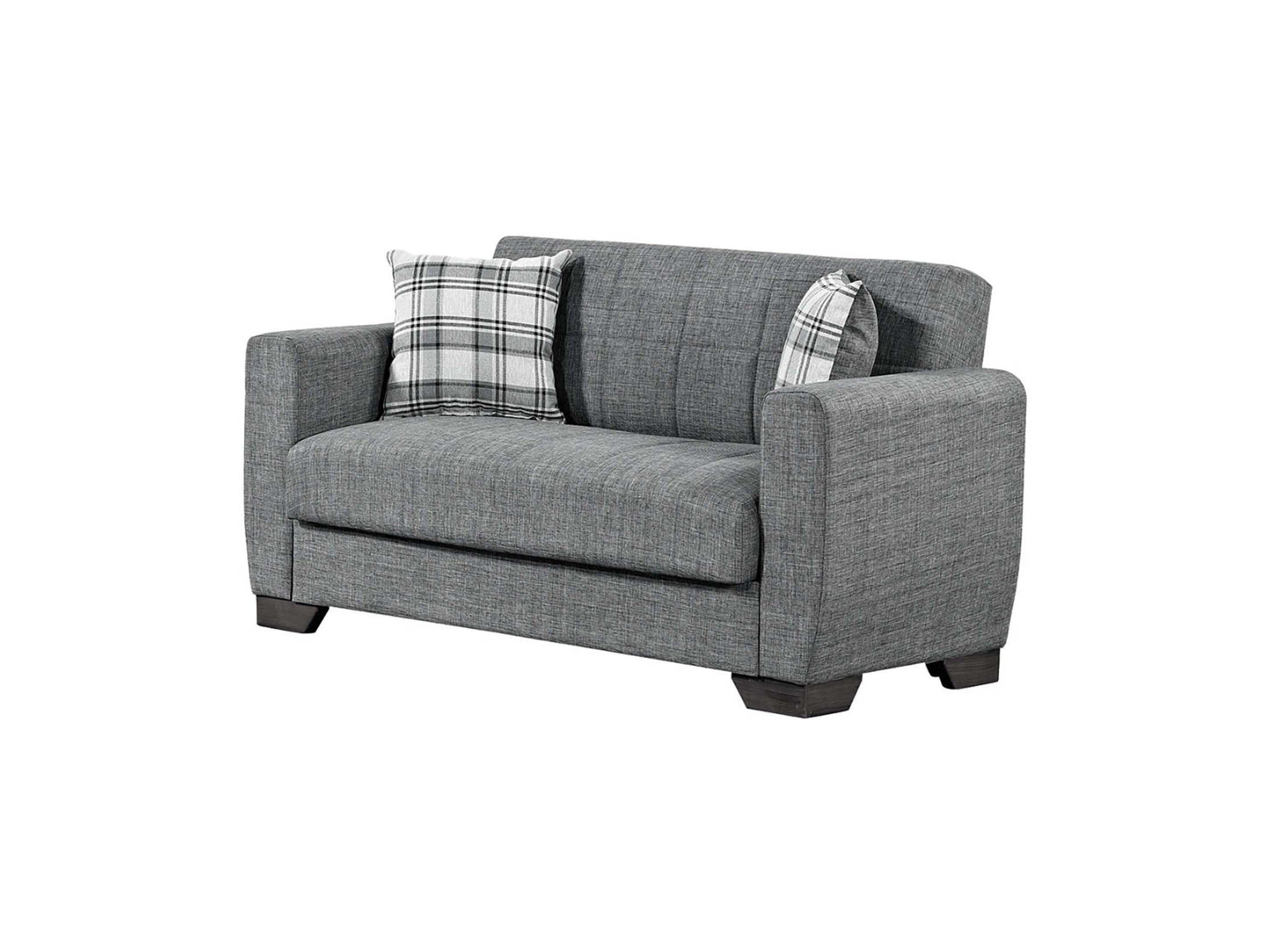 Ottomanson Barato - Upholstered Convertible Loveseat With Storage