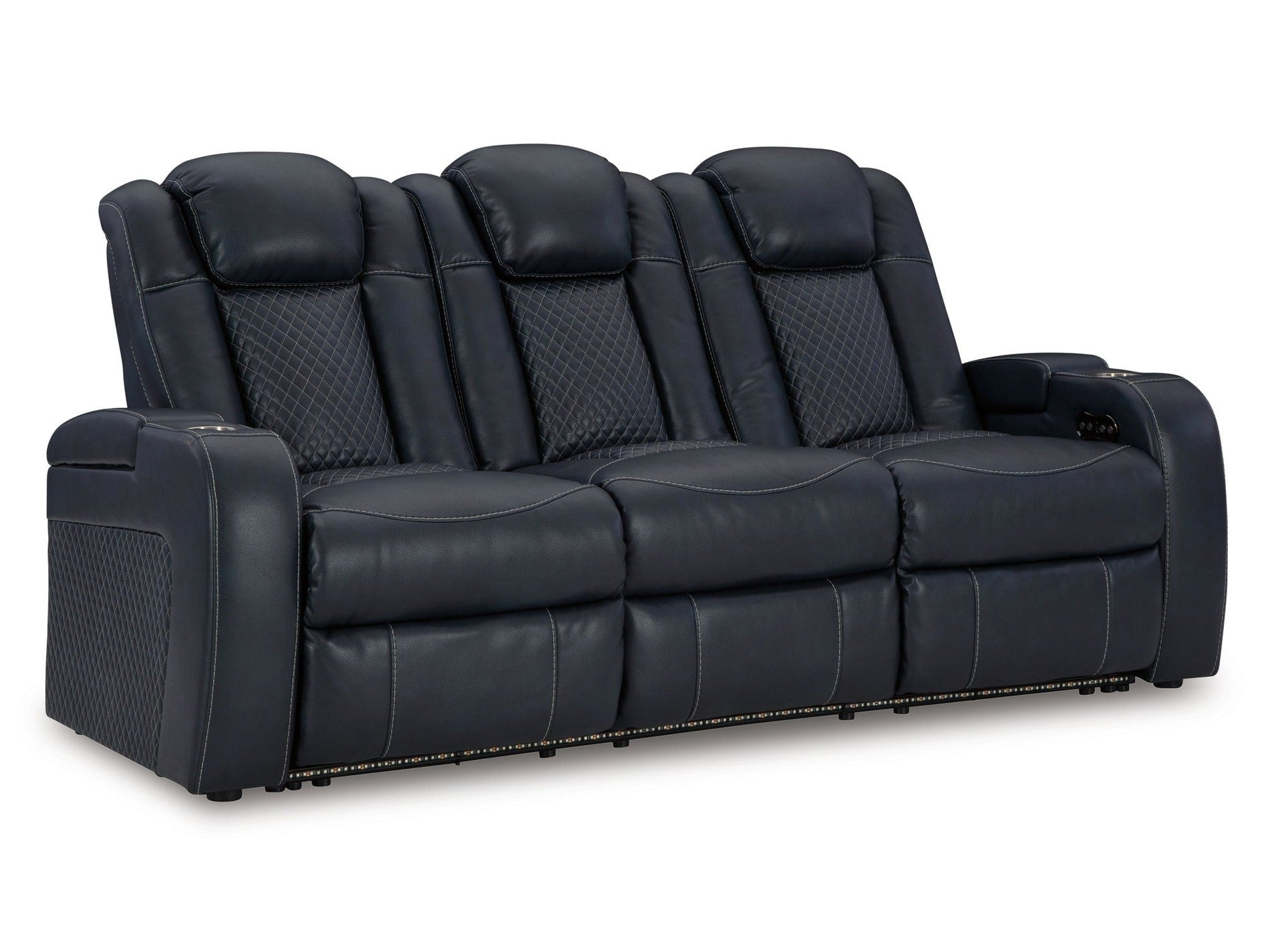 Fyne-dyme - Power Reclining Sofa With Adj Headrest