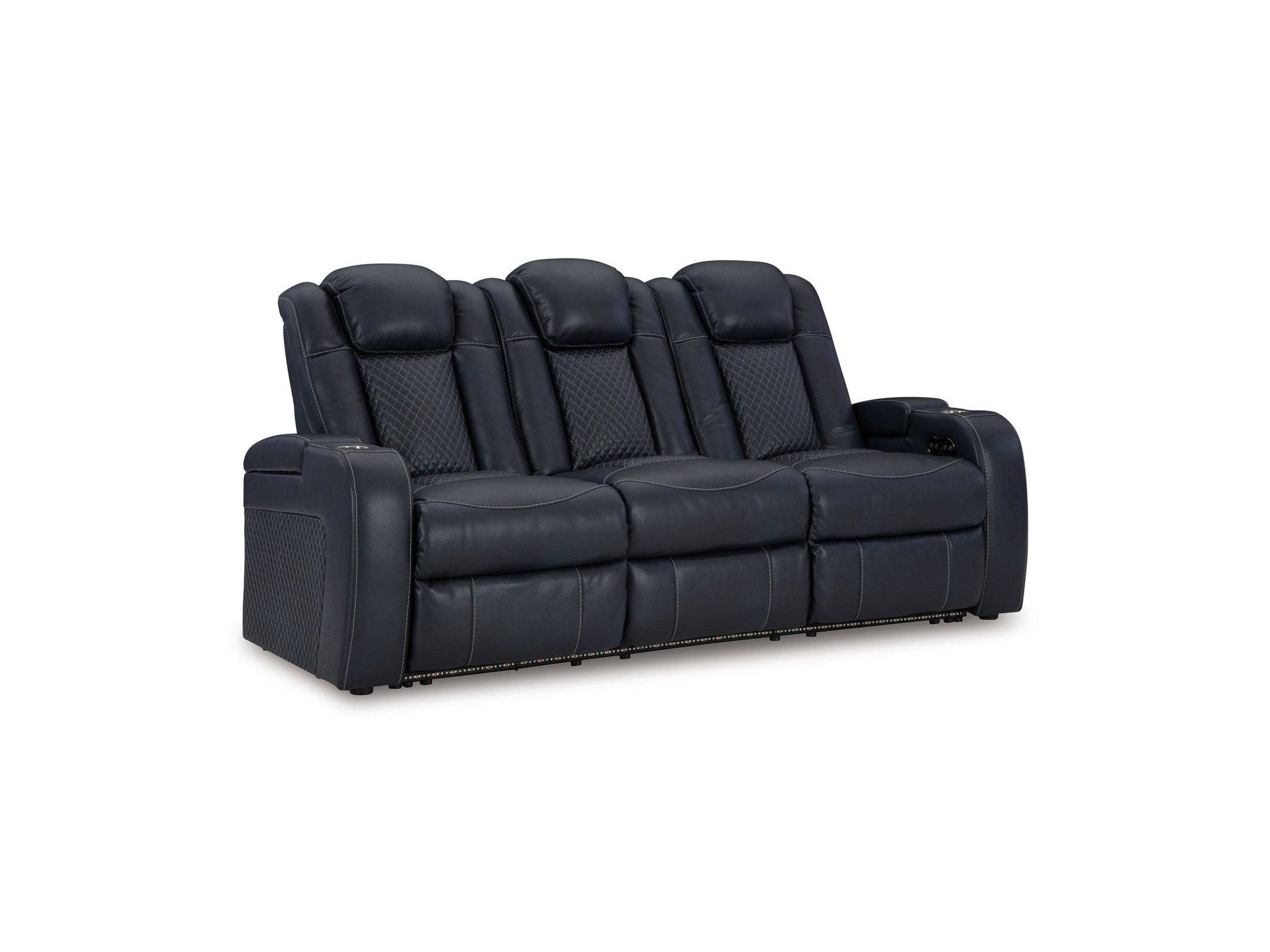 Fyne-dyme - Power Reclining Sofa With Adj Headrest