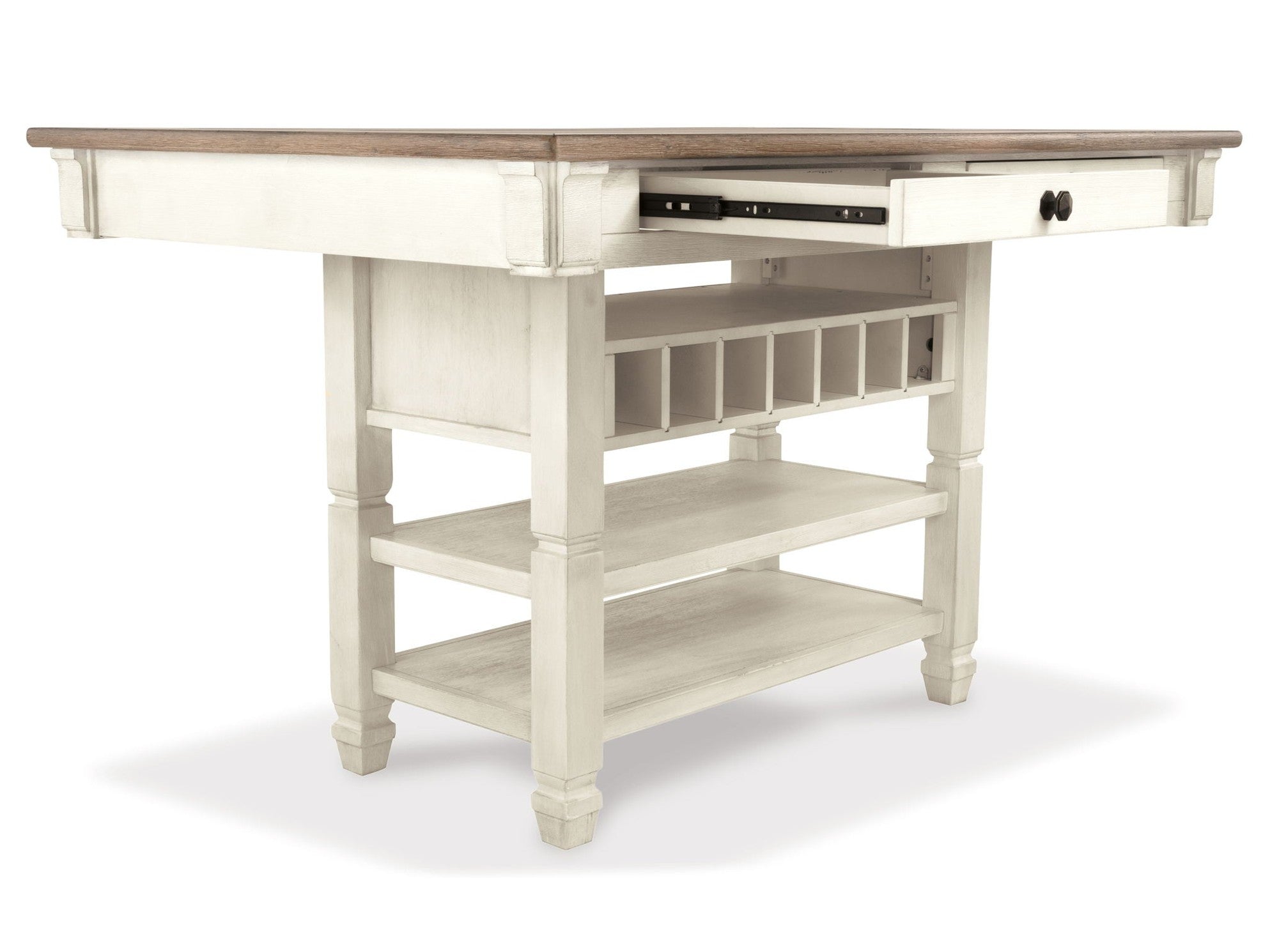Bolanburg - Rectangular Dining Room Counter Table - Beige