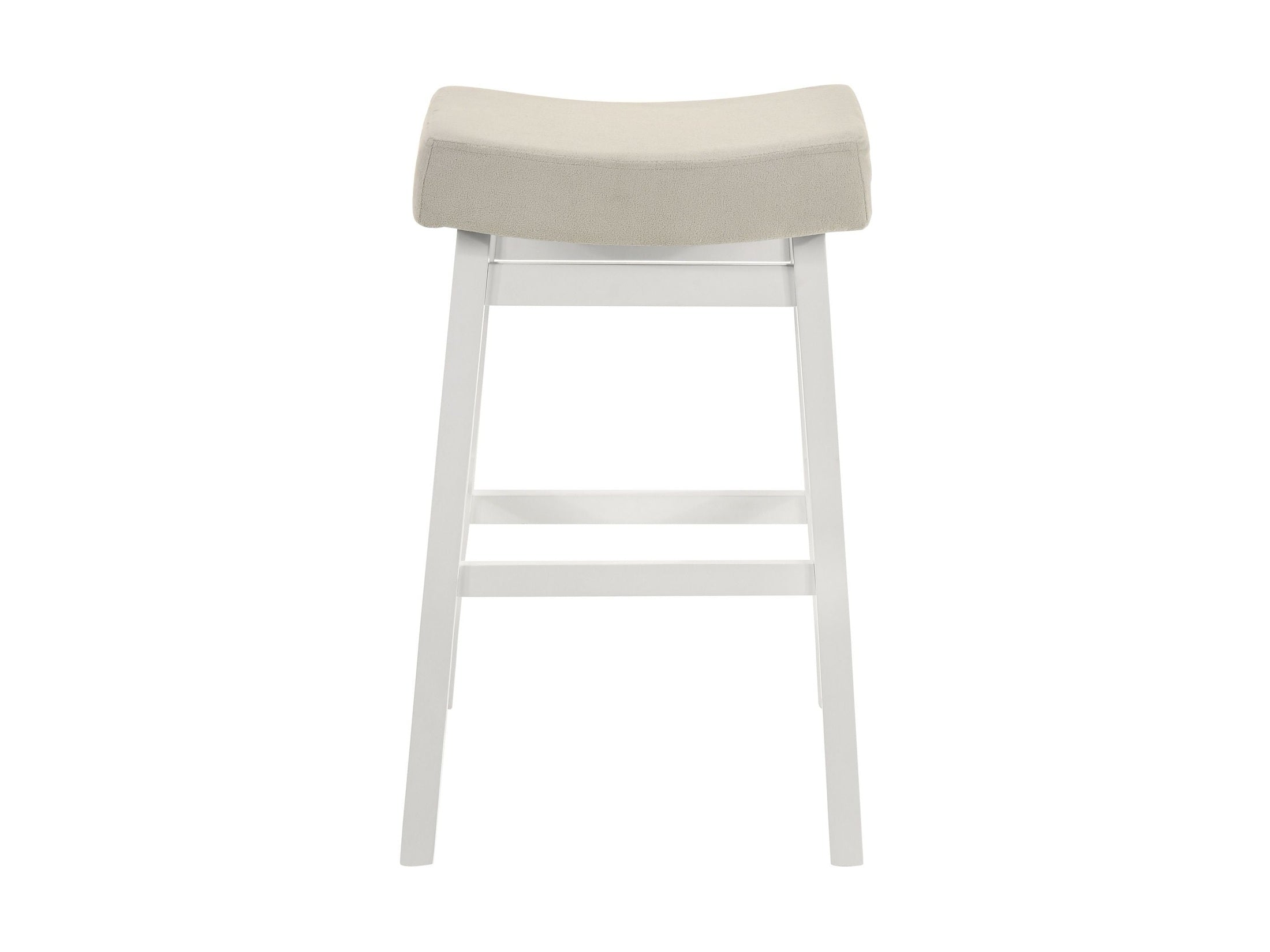 Lenon - Modern Farmhouse Wood Bar Height Kitchen Bar Stool