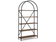 Galtbury - Bookcase - Brown / Black