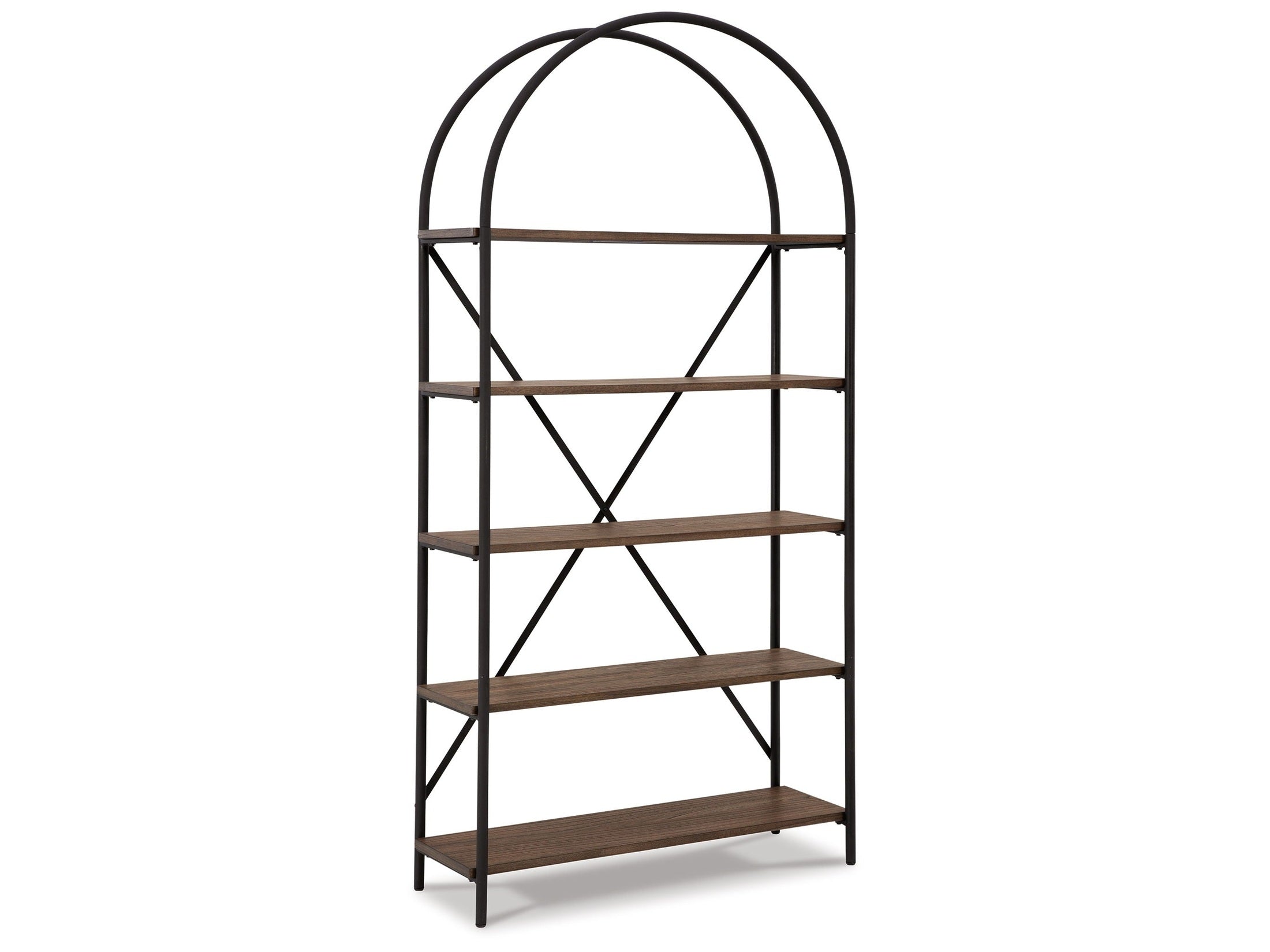 Galtbury - Bookcase - Brown / Black