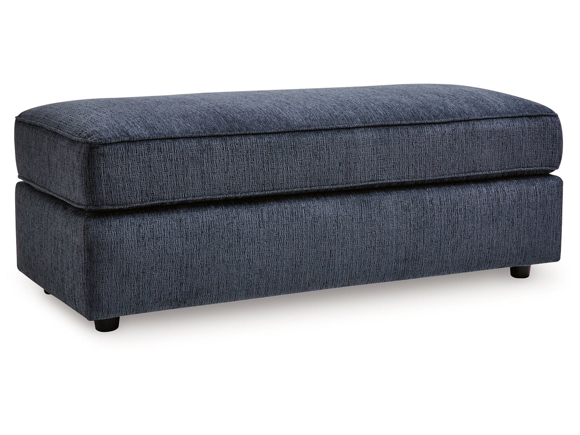 Albar Place - Oversized Accent Ottoman - Cobalt