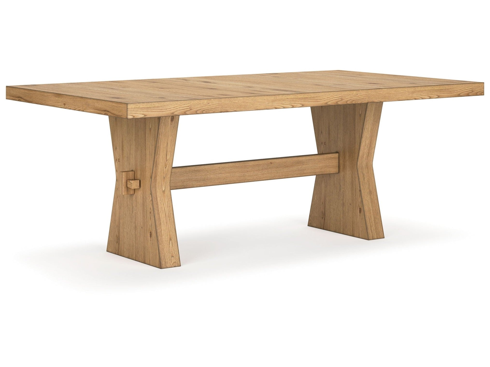 Galliden - Rectangular Dining Room Table - Light Brown