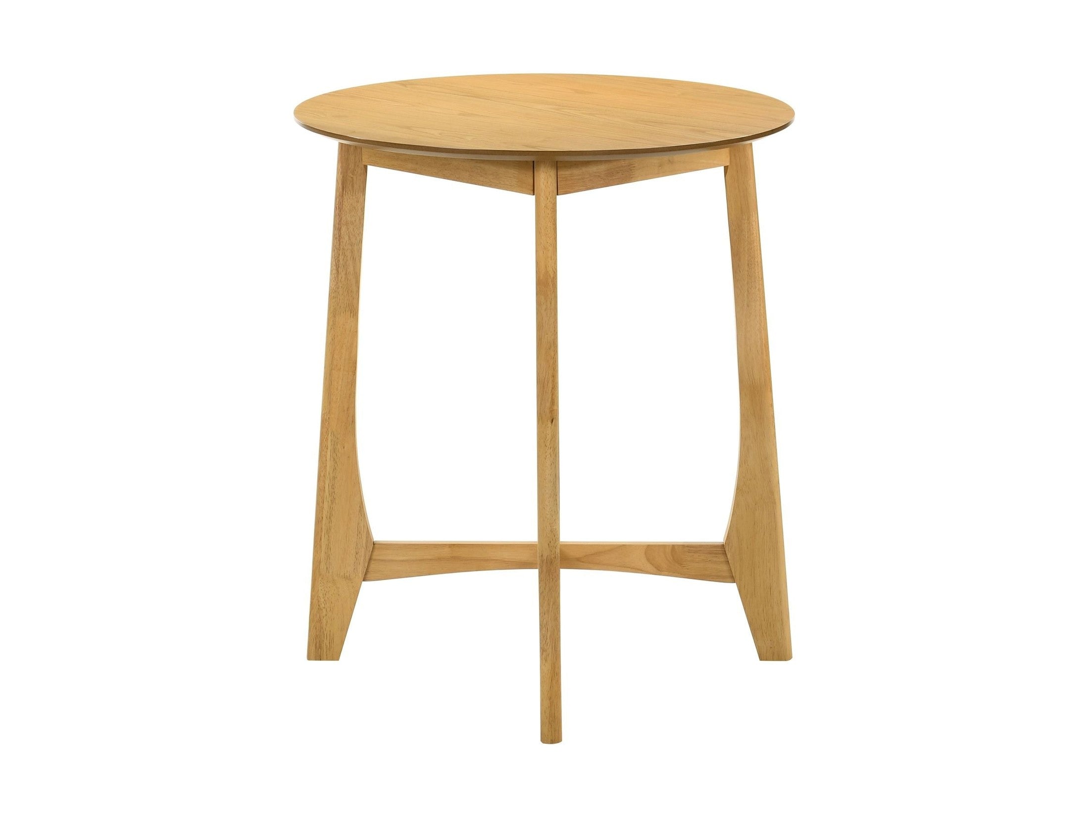 Vera - 31.5" Wood Top Pub Table - Natural