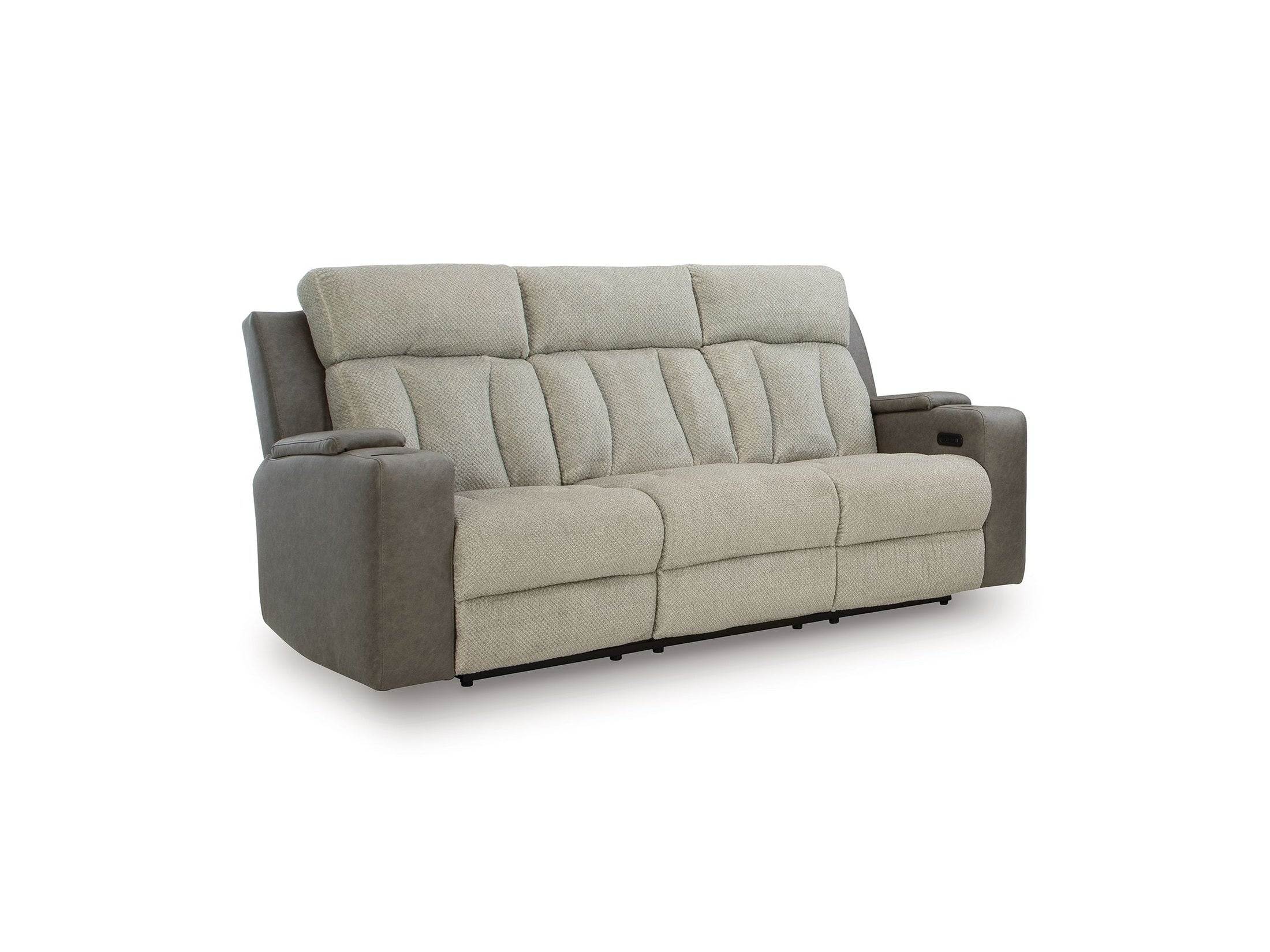WhipLash - Power Reclining Sofa With Adj Headrest - Sisal