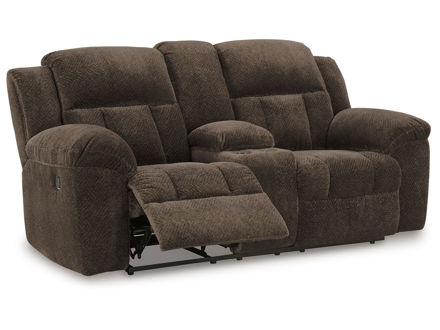 Frohn - Dbl Reclining Loveseat With Console