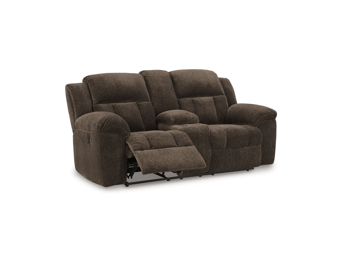 Frohn - Dbl Reclining Loveseat With Console