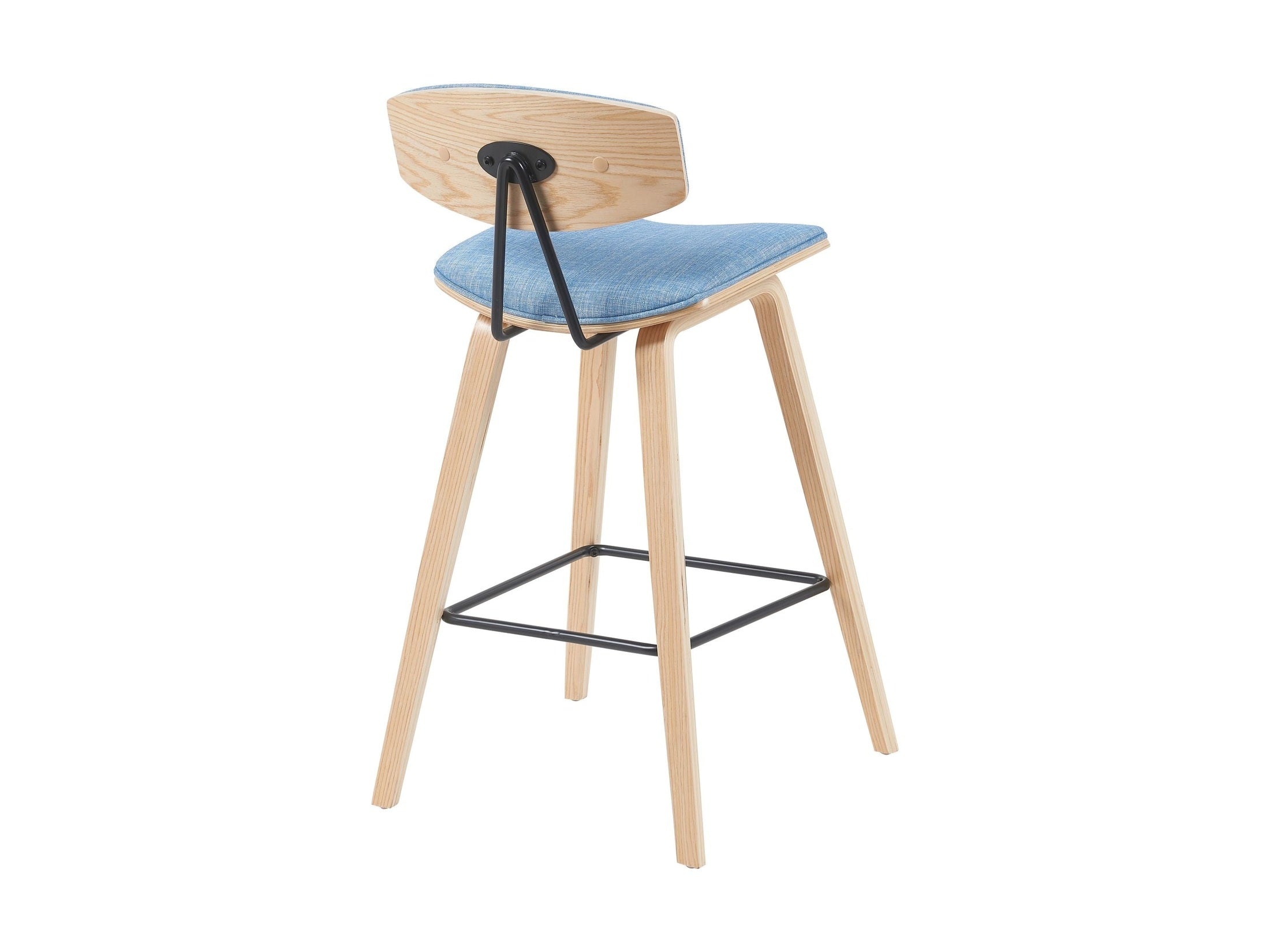 Fox - Swivel Bar Height Stool - Light Brown