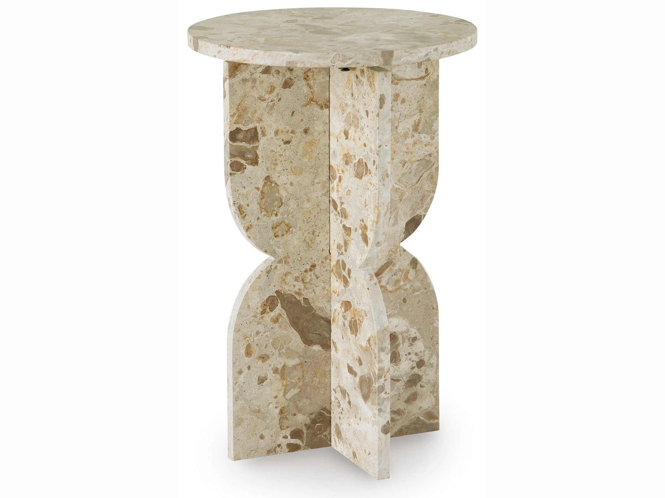 Treygan - Accent Table - Beige
