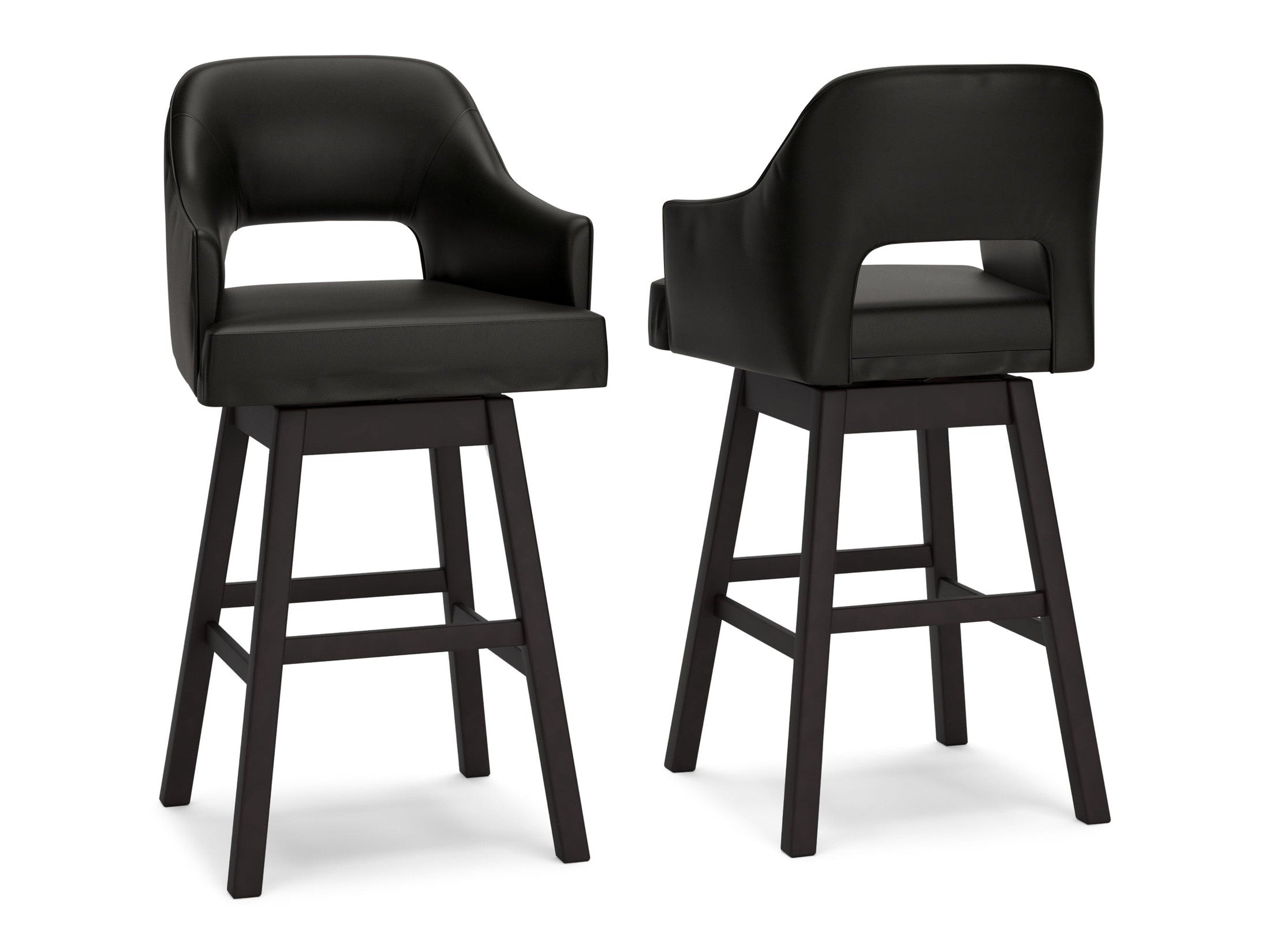 Tallenger - Upholstered Swivel Barstool (Set of 2)