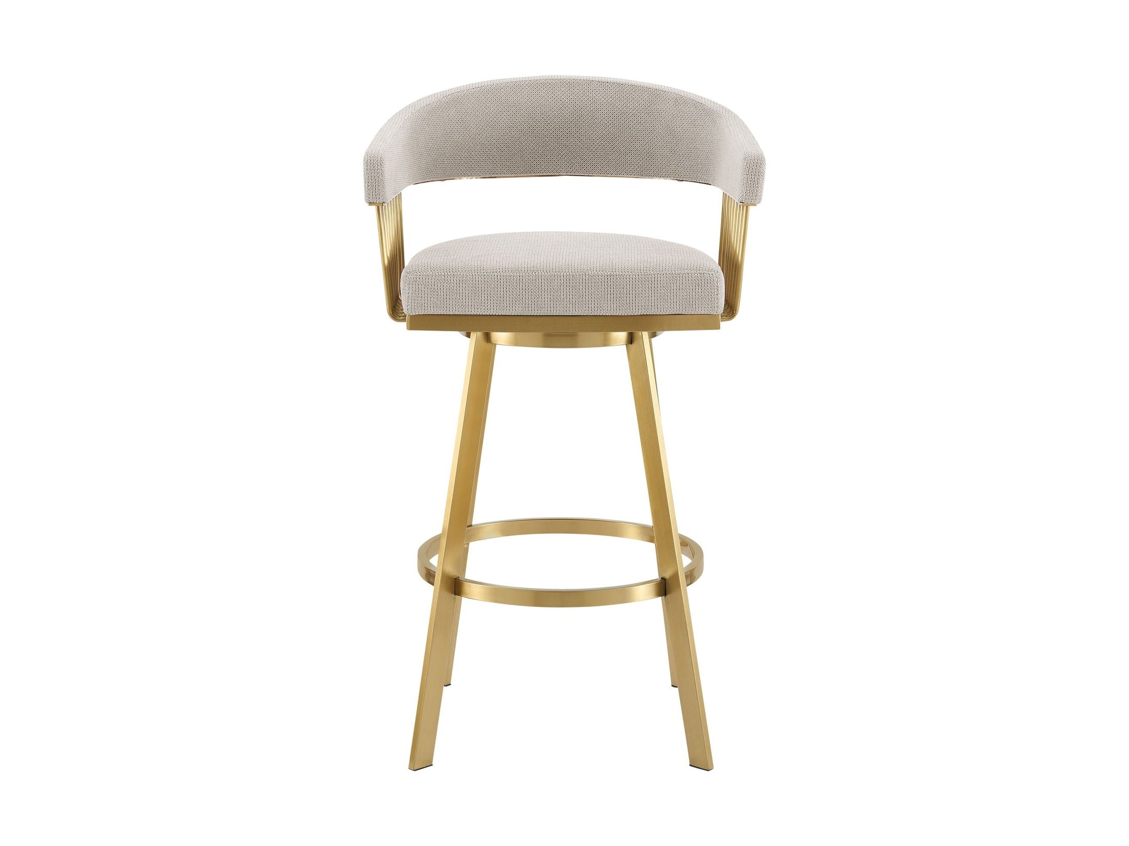 Chelsea - Swivel Fabric Stool