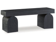 HoLGrove - Accent Bench - Black