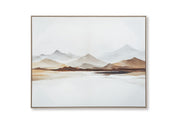 Karalen - Wall Art - White / Gray / Brown